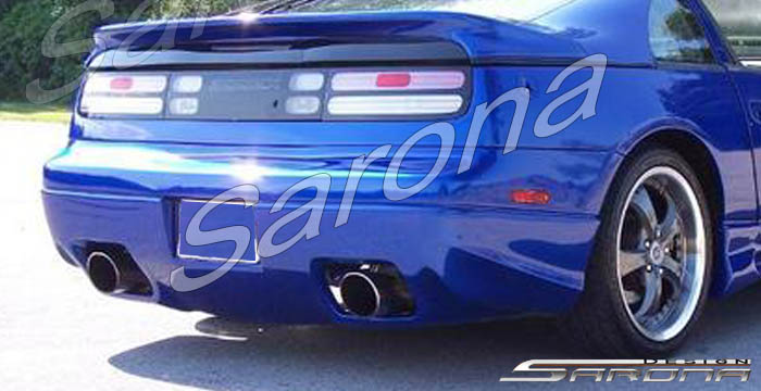 Custom Nissan 300ZX  Coupe & Convertible Rear Lip/Diffuser (1990 - 1996) - $450.00 (Part #NS-016-RA)